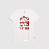 Жіноча футболка Levi's з принтом 1159842687 (Молочний S), фото 9