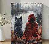 Картина Червоний капелюшок і вовк, фото 2