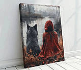 Картина Червоний капелюшок і вовк, фото 3