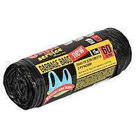 Пакети для сміття KS Service "Strong" з ручками 60 л 15 шт (KS-1027)