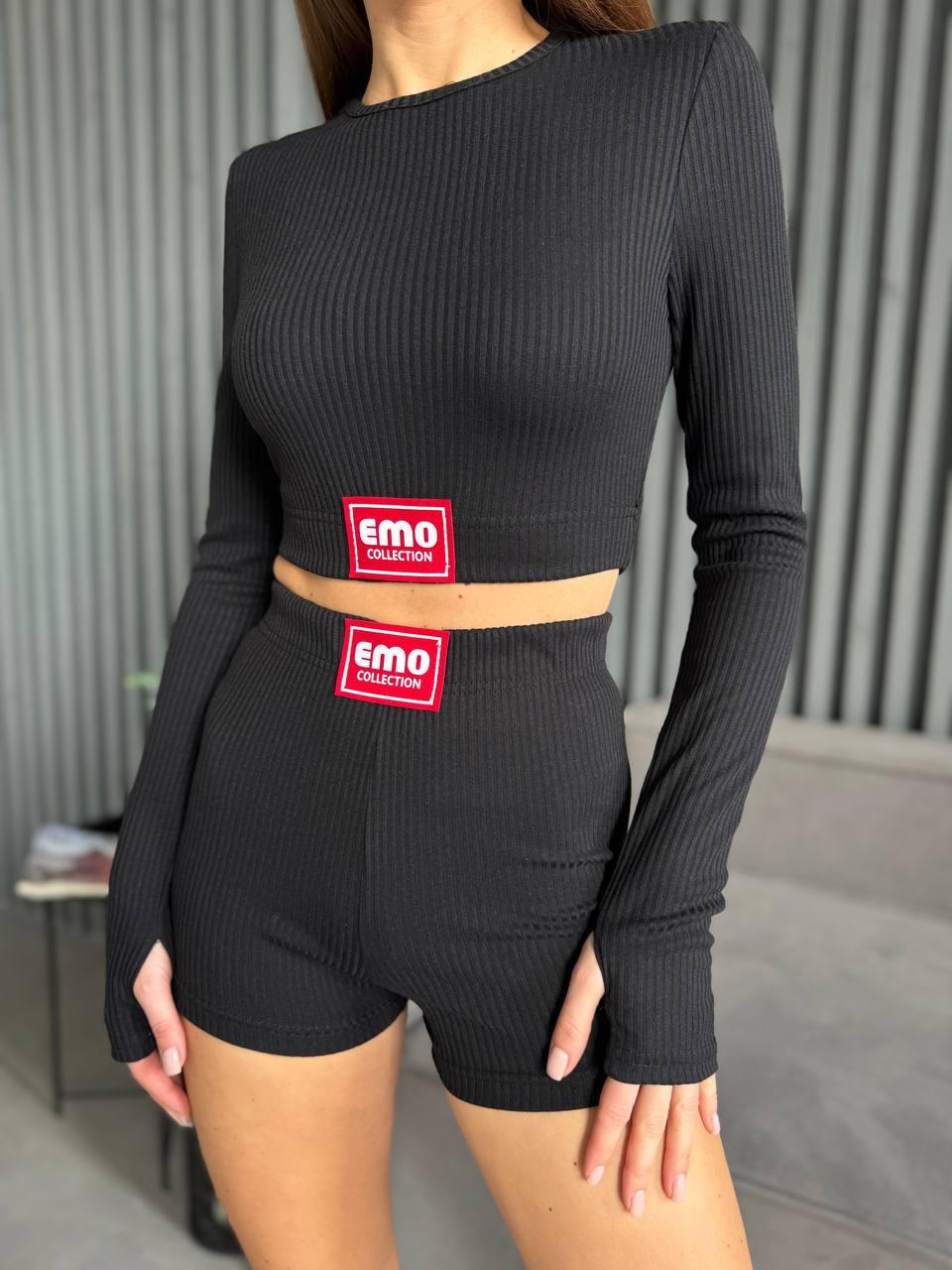 Комплект шортики та топ у кольорах 9961, фото 1