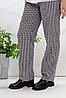 Кухарські брюки Lux Form в клітинку, унісекс, з кишенями, чорно-білі, фото 3
