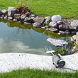 Компресор повітряний насос, електромагнітний для ставка й акваріума. Hailea ACO-308, 30W 55 літрів на хвилину., фото 4