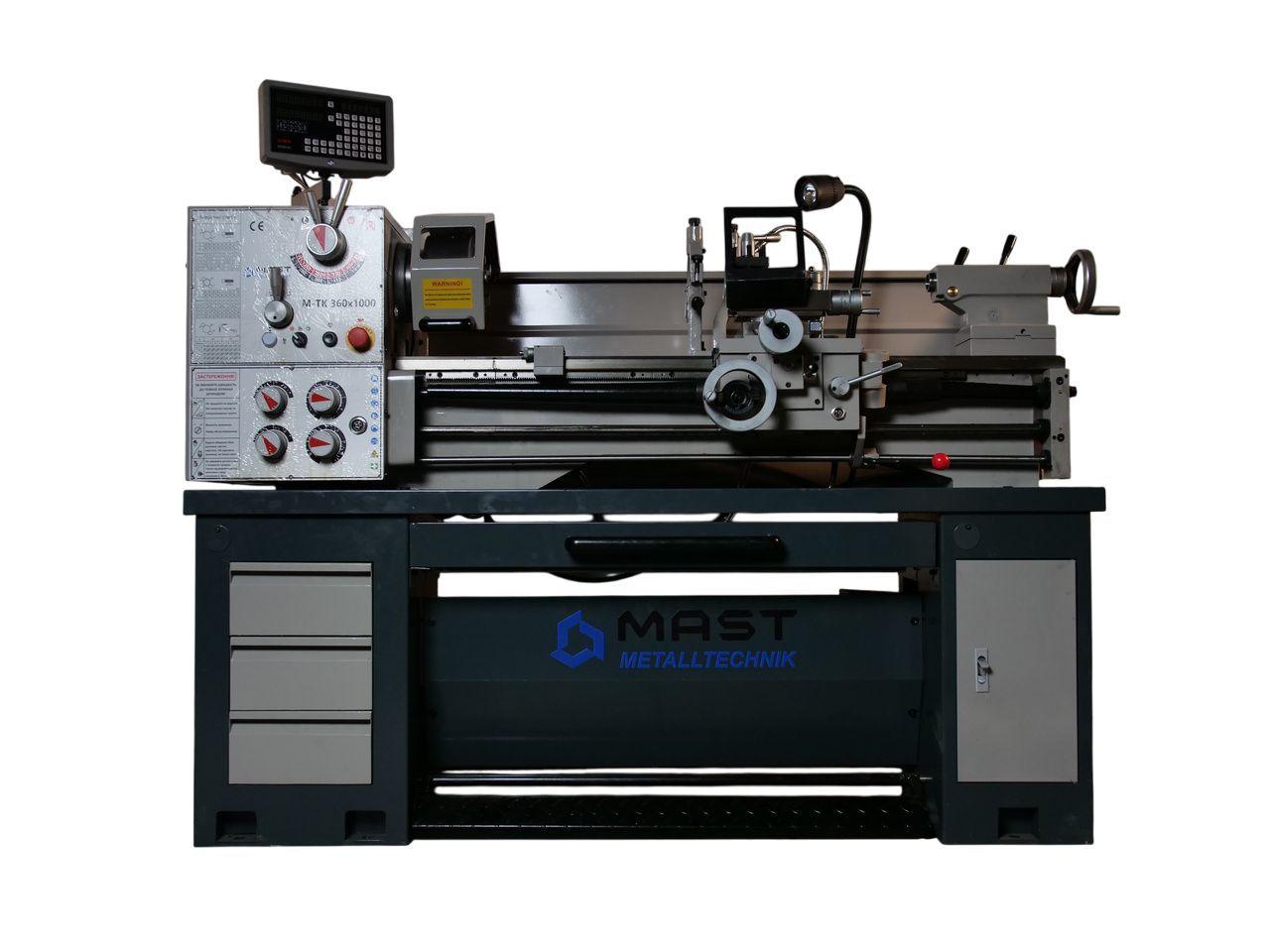 Універсальний токарний верстат MAST M-TK 360x1000, фото 1