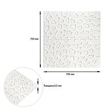 Самоклеюча декоративна настінно-стельова 3D панель 700х700х6,5мм Павутина (115) SW-00000007, фото 5