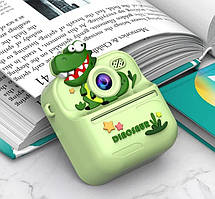 Дитяча міні-камера S1 з миттєвим друком Зелений Динозавр