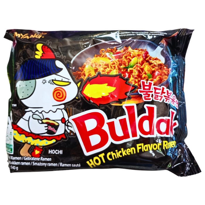 Локшина рамен дуже гостра Samyang Buldak Hot Chicken 140 г, фото 1