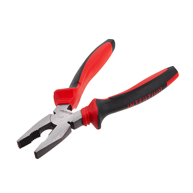 Плоскогубці 200 мм, 40CrV, фосфатовані, поліровані, STORM INTERTOOL NT-0120, фото 1