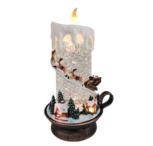 Нічник новорічний музичний XMAS 21020B 3580, Санта-Клаус