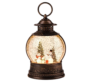 Нічник новорічний музичний XMAS WDL 2103C 3578, сніговики