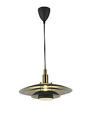 Підвісний світильник G 74729/1P Темно-сірий + Хром