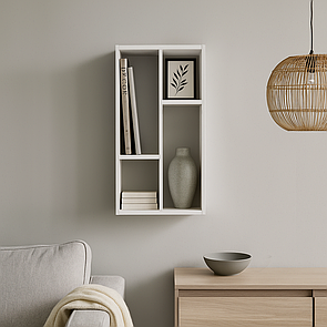 Полиця навісна. Міні стелаж. 40х76х30 см.