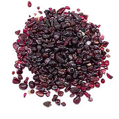 Натуральний Гранат Крихта, 2~8x2~4мм, без отвору, близько 800шт/50г