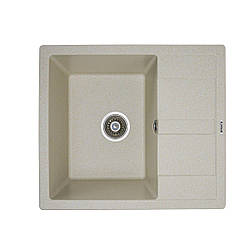 Гранітна мийка для кухні VALESO ARIA 5851 матова Пісок