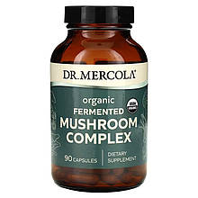 Гриби, комплекс, Mushroom Complex, Dr. Mercola, ферментований, 90 капсул