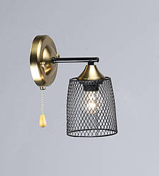 Настінне бра B A4437/1W BK+COP