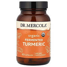 Куркума ферментована, Fermented Turmeric, Dr. Mercola, 60 капсул