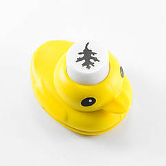 Компостер Фігурний Дитячий "Качечка" Блістер, 5х3.5х4см, Вирубка 1.8см, 1 шт