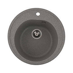 Гранітна мийка для кухні VALESO LUNA 510 матова Сіра