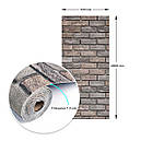 Самоклеючі шпалери 2800х500х1,5мм Коричнева катериновлавська цегла (D) SW-00001786, фото 3