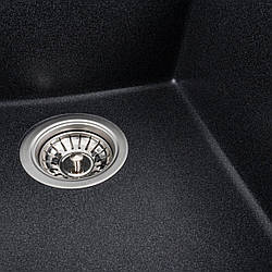 Гранітна мийка для кухні VALESO SOKIL 4150 матова Карбон