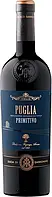 Вино Duca Di Saragnano Primitivo Puglia IGT червоне напівсухе 0.75 л 13.5% (8009307017171)