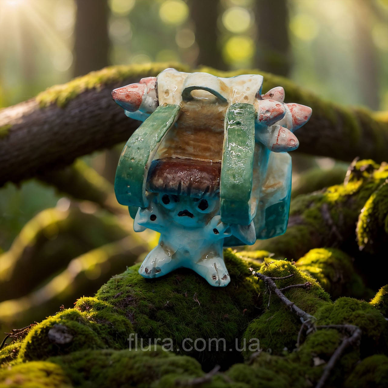 Керамічна фігурка ручної роботи авторська / Статуетка для декору з кераміки, оберіг для дому
