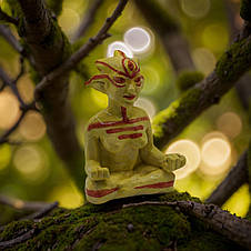 Керамічна статуетка ручної роботи / Фігурка талісман декоративна подарункова, кераміка, фото 3