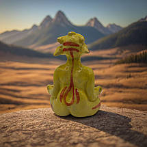 Керамічна статуетка ручної роботи / Фігурка талісман декоративна подарункова, кераміка, фото 4