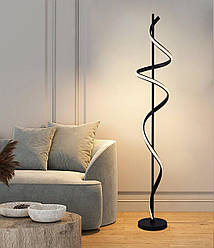 Торшер сучасний світлодіодний LDD1001 BK 48W