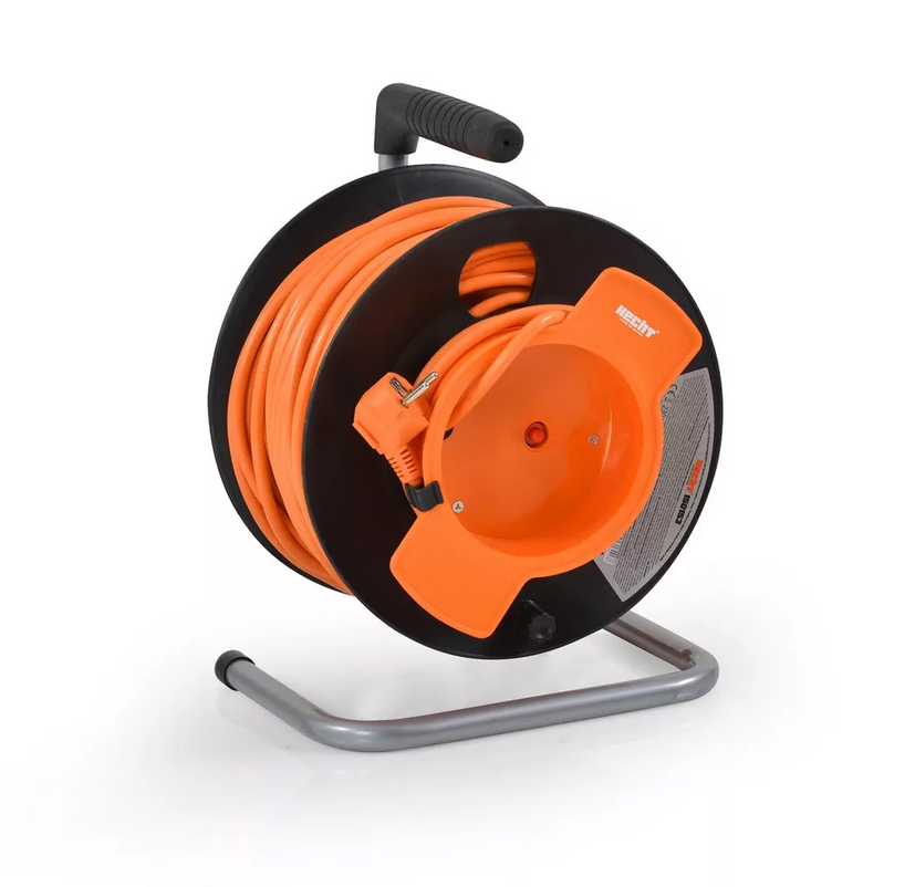 Подовжувач на котушці 50м HECHT150153, фото 1
