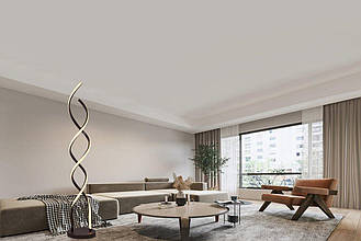 Торшер світлодіодний LDD1002 BK, Чорний