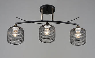 Підвісна люстра B K2257/3 BK+FGD