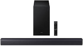 Саундбар Samsung HW-B450F 300Вт, 2.1, BT, USB, HDMI-ARC, саб, DTS Dolby 2ch, чорний