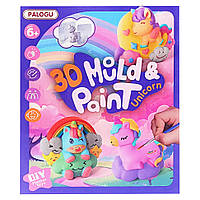 Набір для творчості Гіпсова розмальовка "Unicorn" S138-34(Unicorn) гіпс, форми, фарби