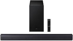 Саундбар Samsung HW-B450F 300Вт, 2.1, BT, USB, HDMI-ARC, саб, DTS Dolby 2ch, чорний