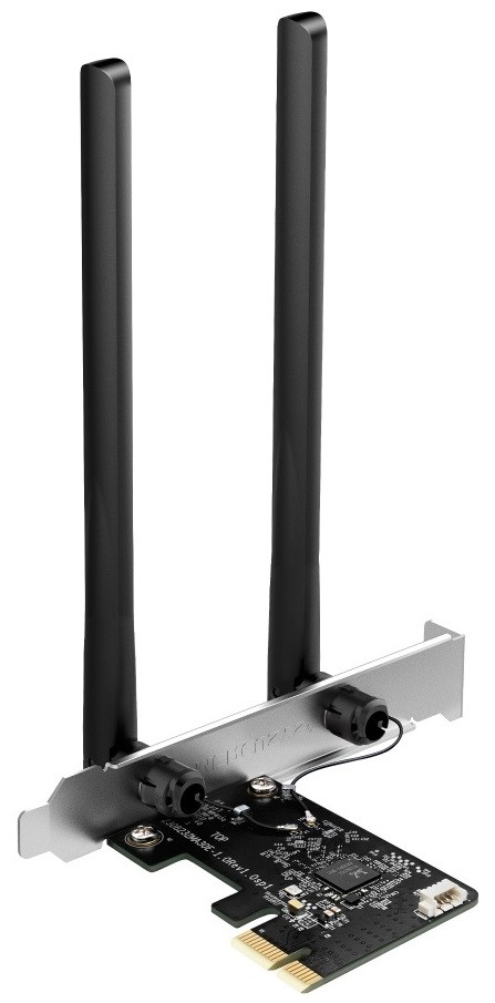 Адаптер WiFi MERCUSYS MA30E AC1200, PCI-Express x1, BT5.0, фото 1