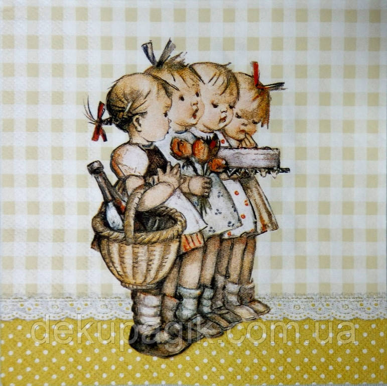 Серветка для декупажу Д-180 (33х33см), фото 1