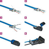 Модуль Legrand  Keystone САТ 5e RJ45, UTP, в упаковці 6 штук, фото 3