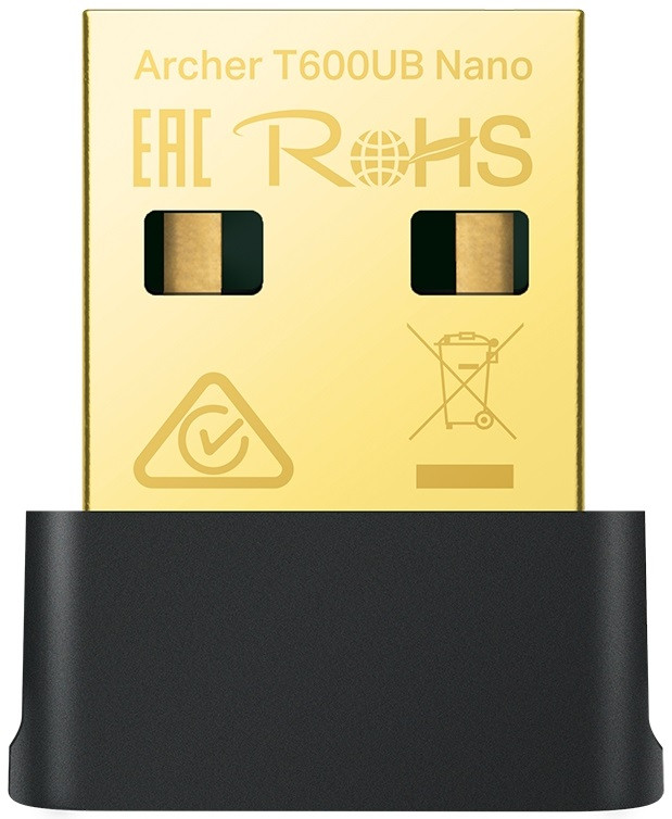 Адаптер WiFi TP-LINK Archer T600UB nano AC600, USB, BT4.2, фото 1
