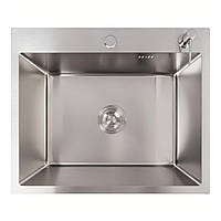 Кухонна мийка нержавійка 60*50 VALESO Handmade (3.0/0.8)