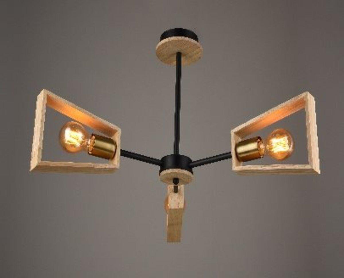 Люстра Sirius в стилі лофт В N3600/3 (на 3 плафони), фото 1