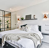 Світлодіодне бра 8927-1 9W 200*185*40 white, фото 6