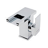 Змішувач для раковини світлодіодний VALESO NSB016 хром, фото 5