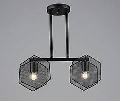 Люстра в стилі лофт Sirius B S2473/2 BK чорна