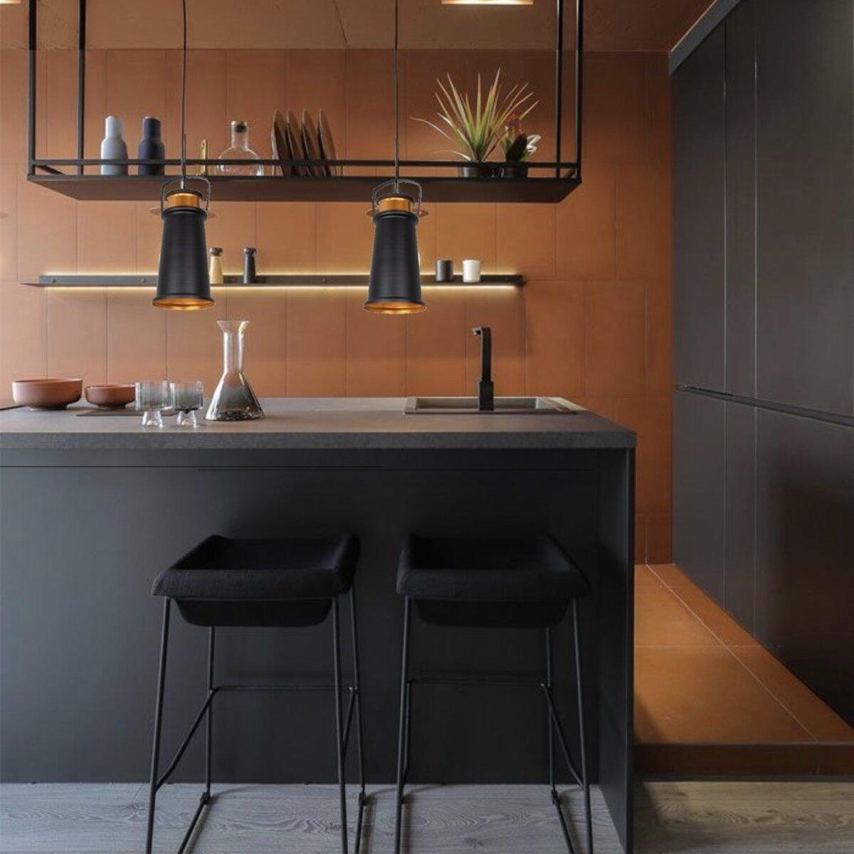 Люстра підвісна в стилі лофт Sirius Ю 93021-1S на 1 плафон, фото 1