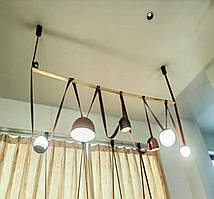 Дизайнерські підвісні треки - трансформери Чорний VALESO Композиція-4