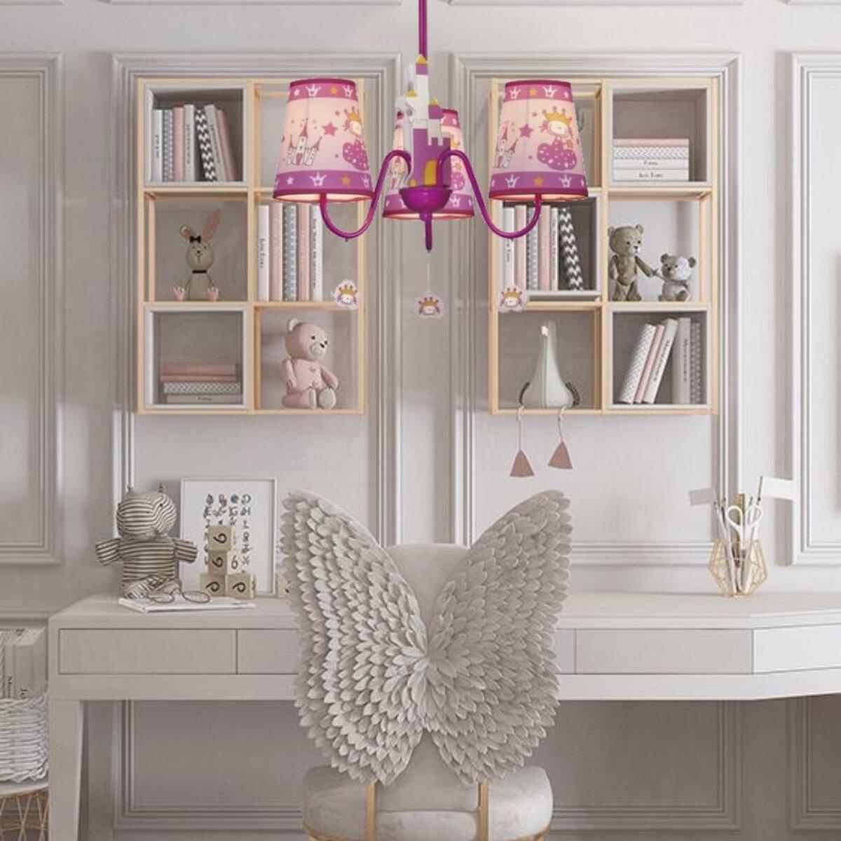 Люстра підвісна дитяча Sirius MD11020-3C на лампочки, фото 1