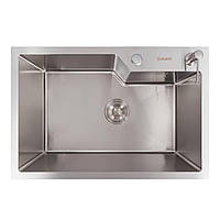 Кухонна мийка VALESO Handmade 65х43 нержавійка (3,0/0,8)