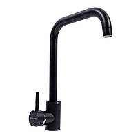 Змішувач кухонний VALESO NS02B (3008B) Чорний матовий